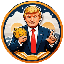Crypto Trump logo