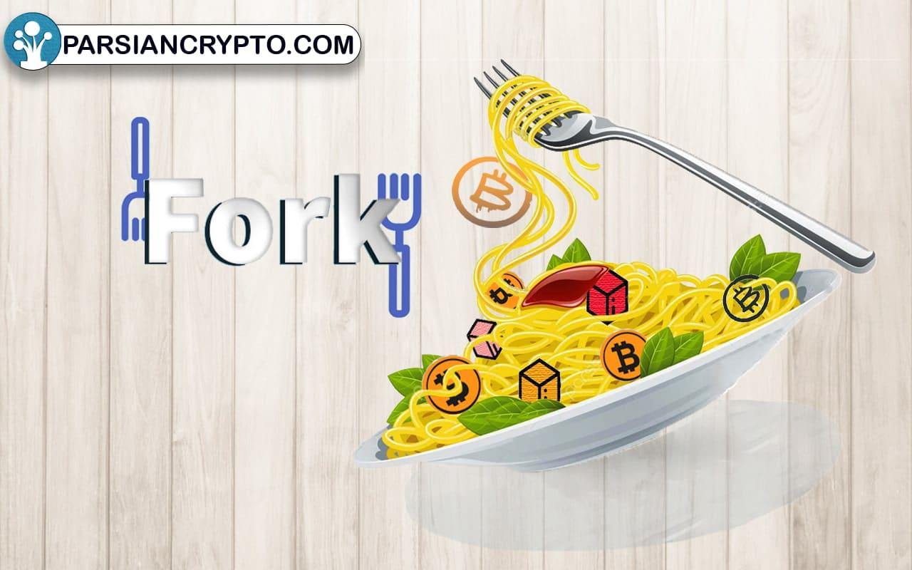 فورک چیست؟ تاثیر Fork روی قیمت + هارد فورک و سافت فورک عکس