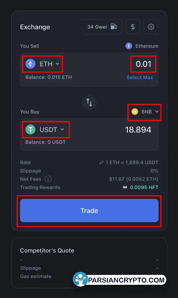 مشارکت در ایردراپ LayerZero
