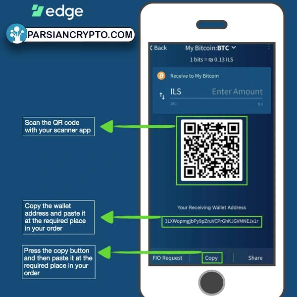 نحوه دسترسی به آدرس کیف پول ارز دیجیتال