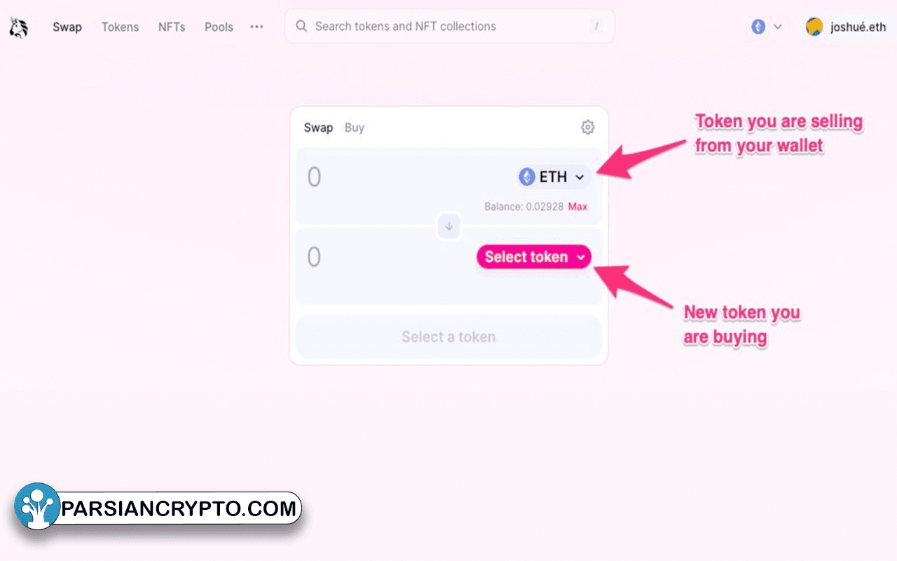select token