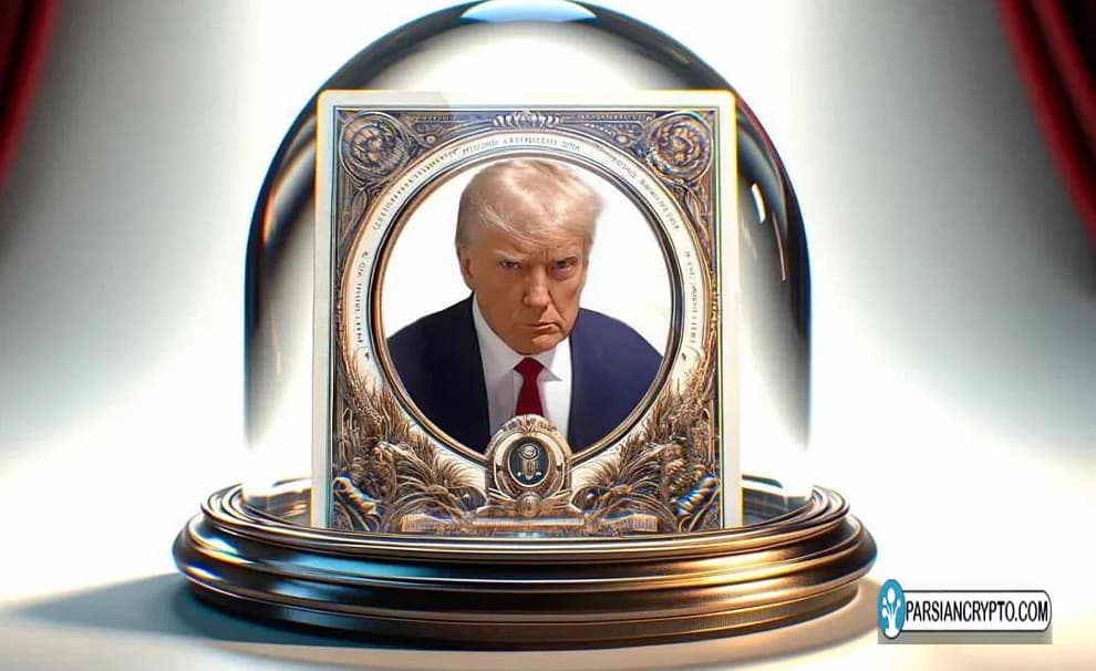 عکس بازداشت ترامپ