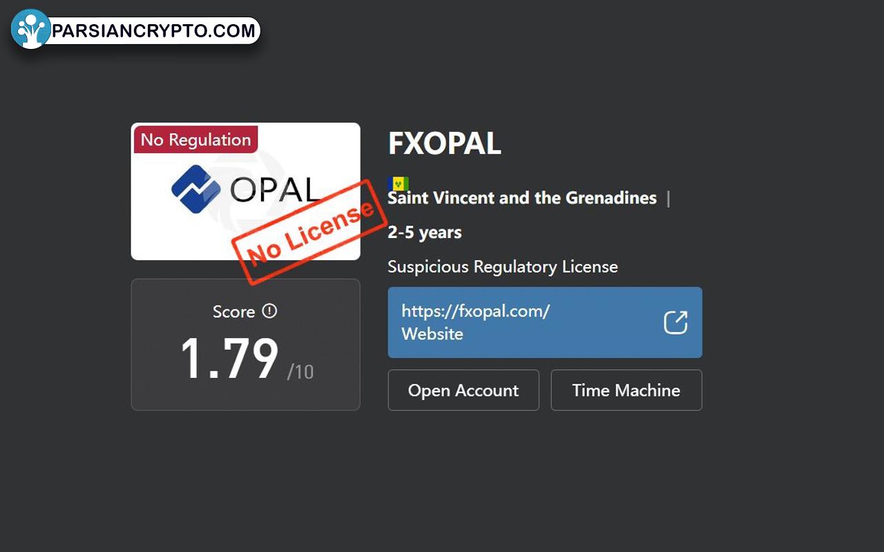 بروکر اوپال/ Fxopal در یک نگاه