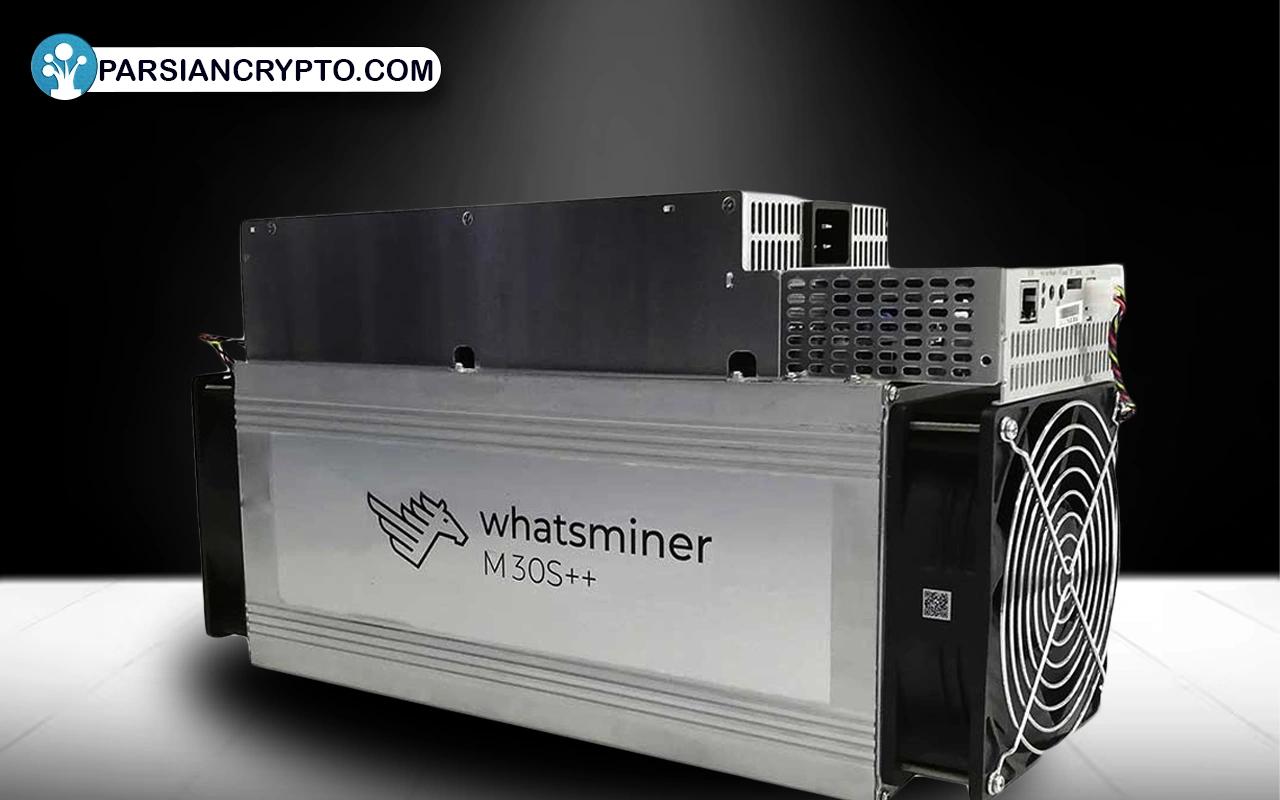 دستگاه Whatsminer ++M30S از برند MicroBT