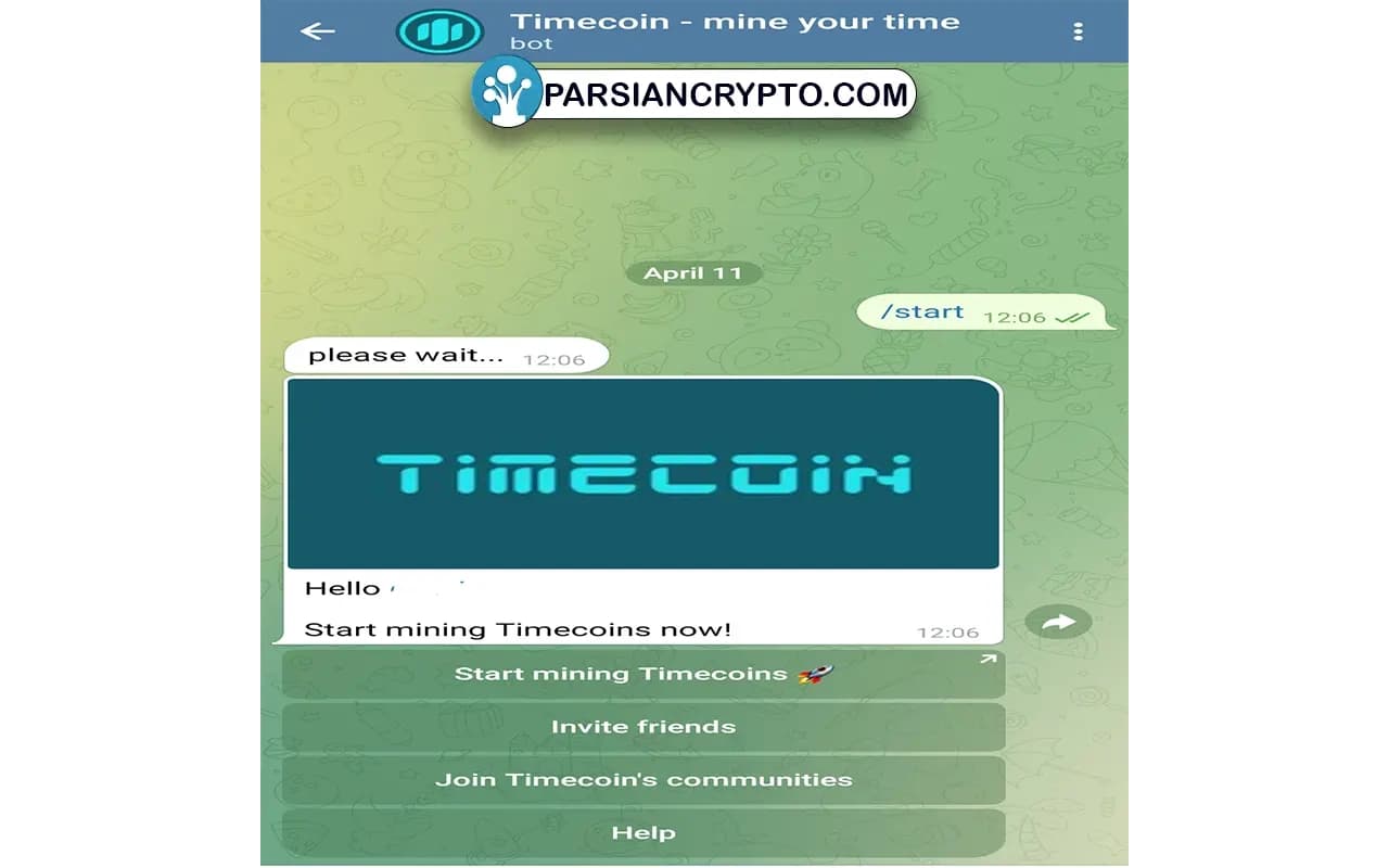 نحوه استخراج تایم کوین