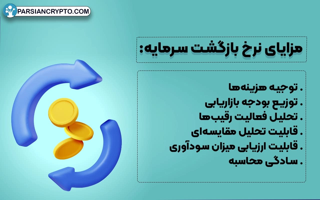مزایا و محدودیت‌های نرخ بازگشت سرمایه