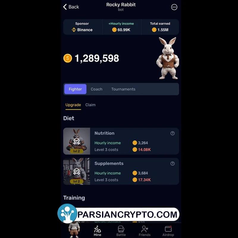 روش‌های کسب درآمد از ایردراپ Rocky Rabbit