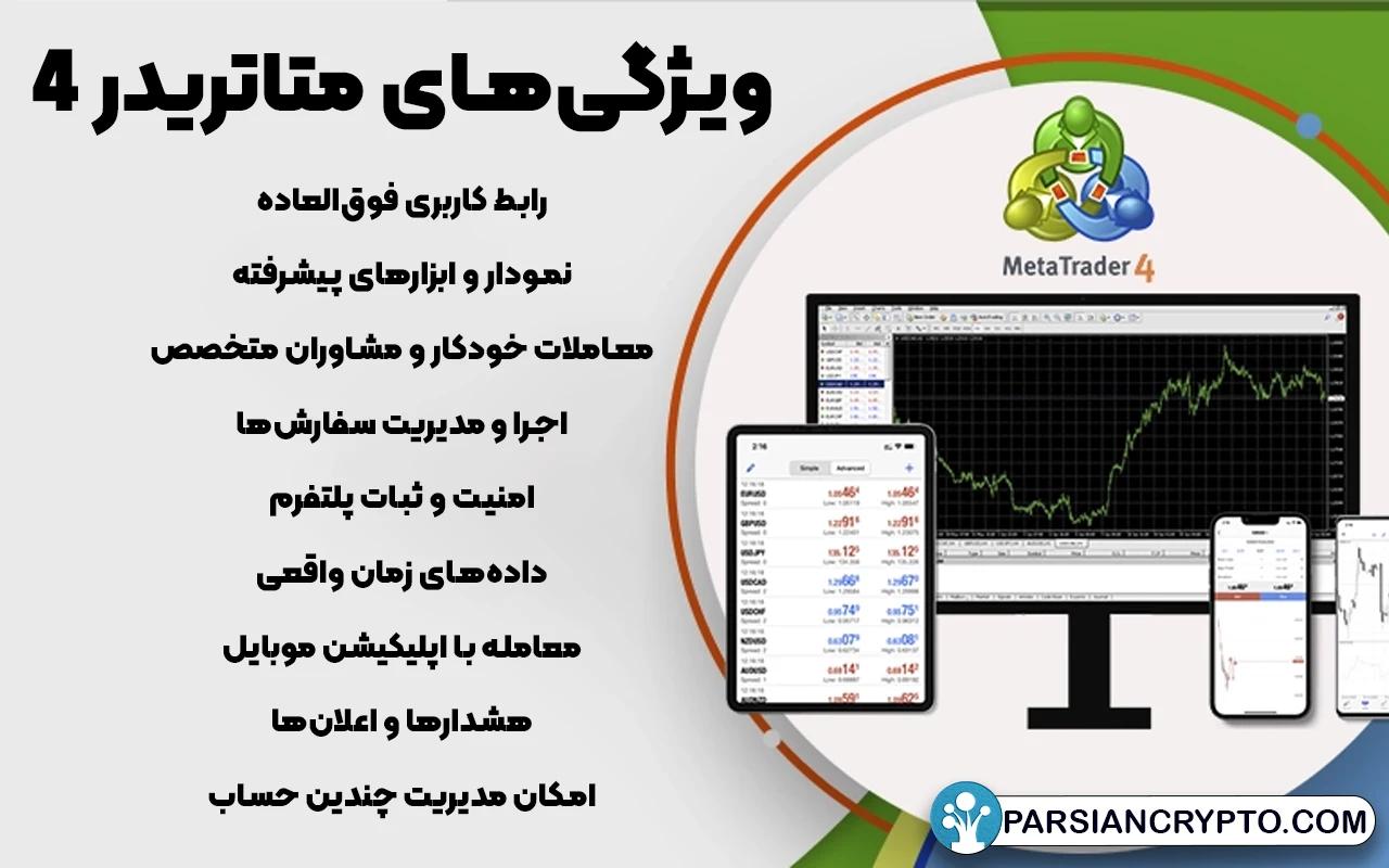  متاتریدر 4 چیست و چه ویژگی‌هایی دارد؟