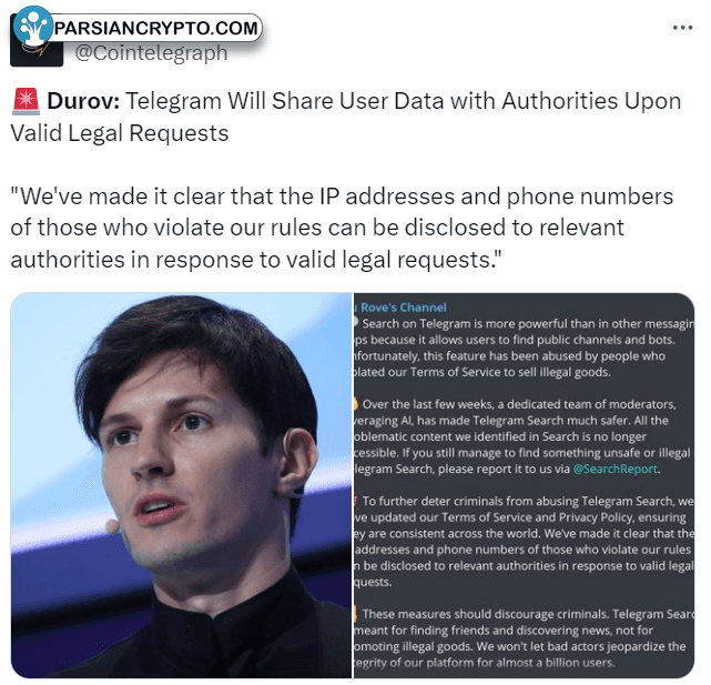 Durov announcement