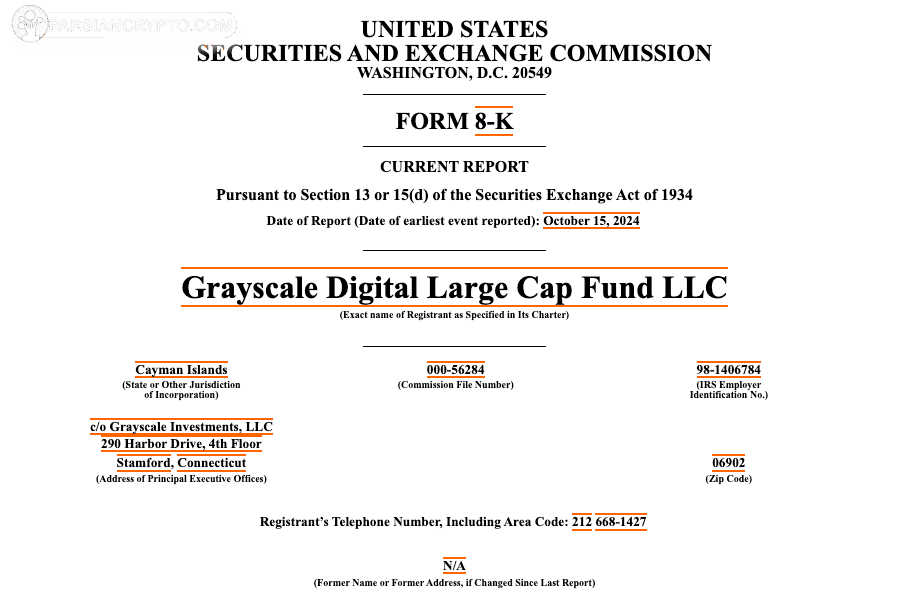 درخواست گرayscale برای تبدیل GLDC به ETF