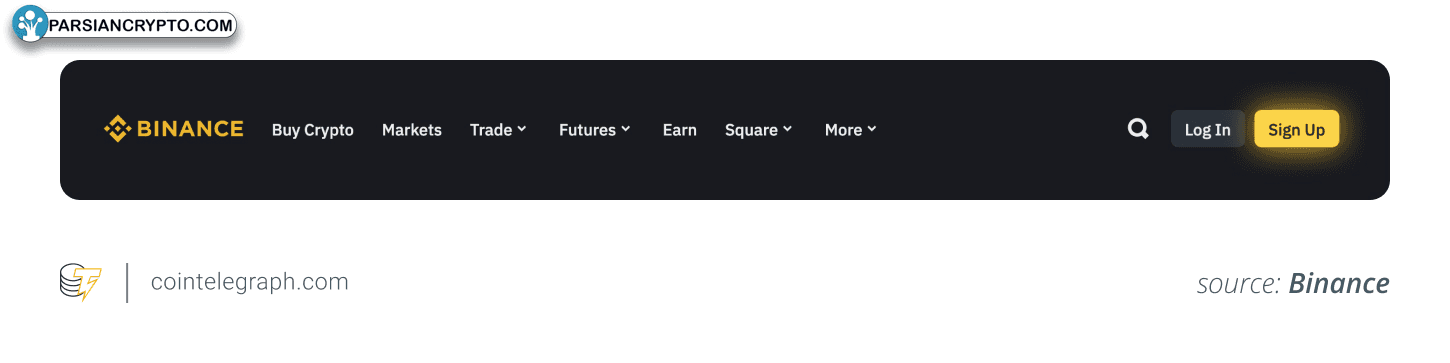 ثبت نام در بایننس برای سرمایه‌گذاری در ارزهای دیجیتال