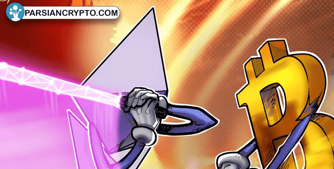 افزایش محبوبیت اتریوم در مقابل بیت‌کوین! عکس