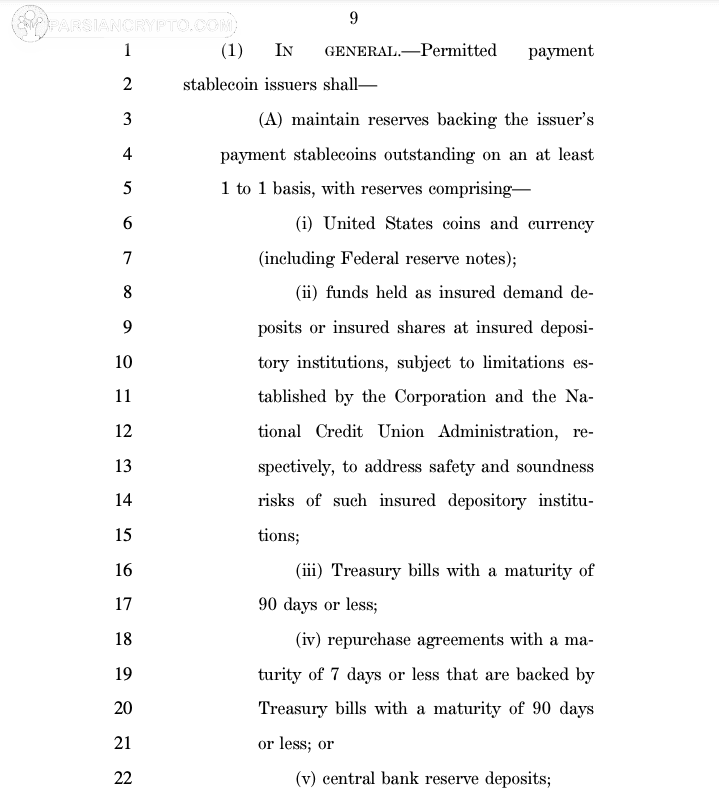 قانون STABLE و تأثیر آن بر ارزهای دیجیتال