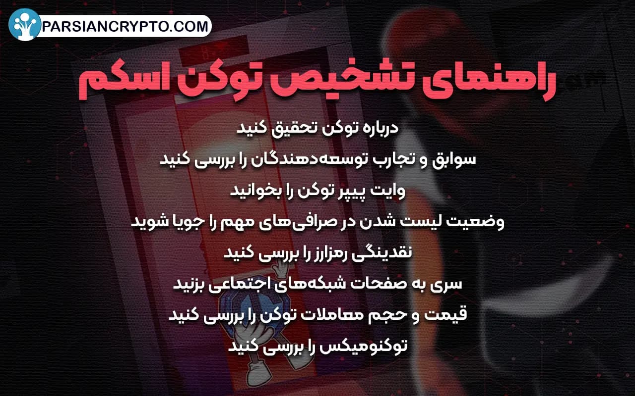 راهنمای تشخیص توکن اسکم