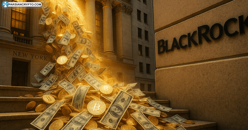 ETFهای کریپتوی‌ BlackRock در بحبوحه نوسانات بیت کوین و اتریوم متمایز شدند! عکس