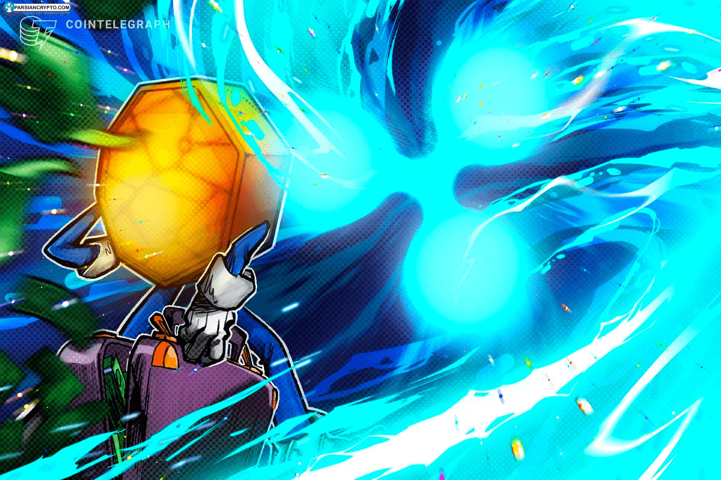 حجم کل انتقال XRP در بازار کریپتو