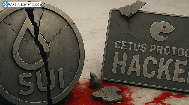 هک ۲۶۰ میلیون دلاری ستوس؛ سقوط شدید قیمت SUI! عکس