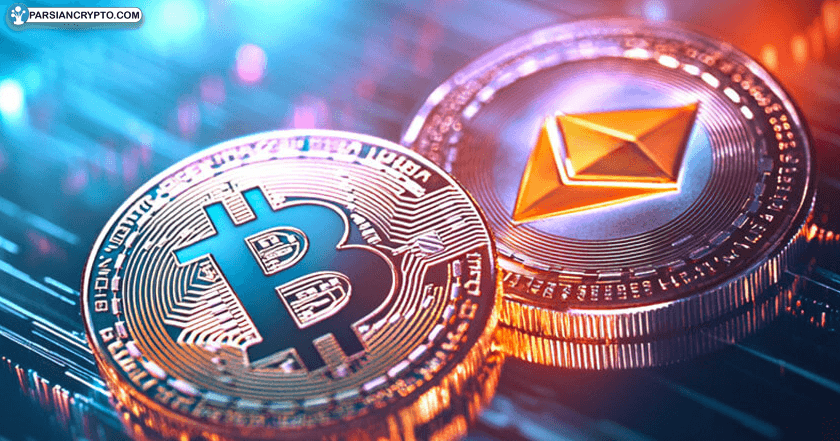 بیت کوین و اتریوم در جدالی جدید با ETFs بی‌سابقه! عکس