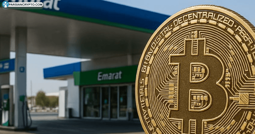 افزایش پذیرش کریپتو در امارات با پرداخت بیت کوین در پمپ بنزین‌ها عکس