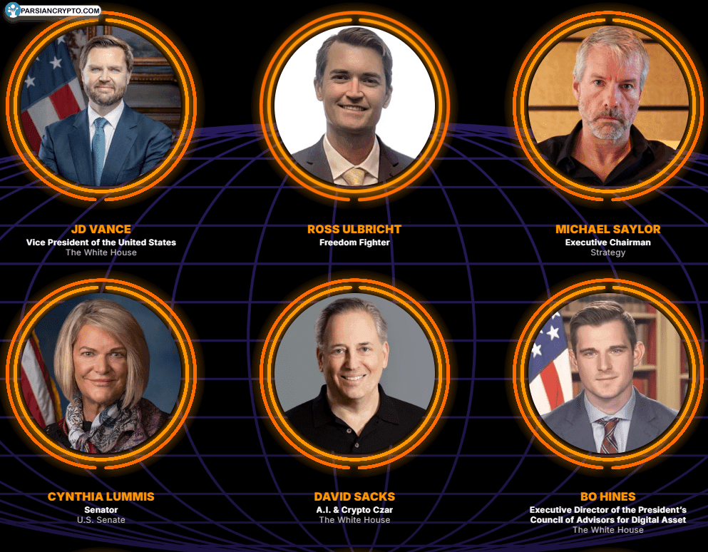 سخنرانان بیت کوین ۲۰۲۵