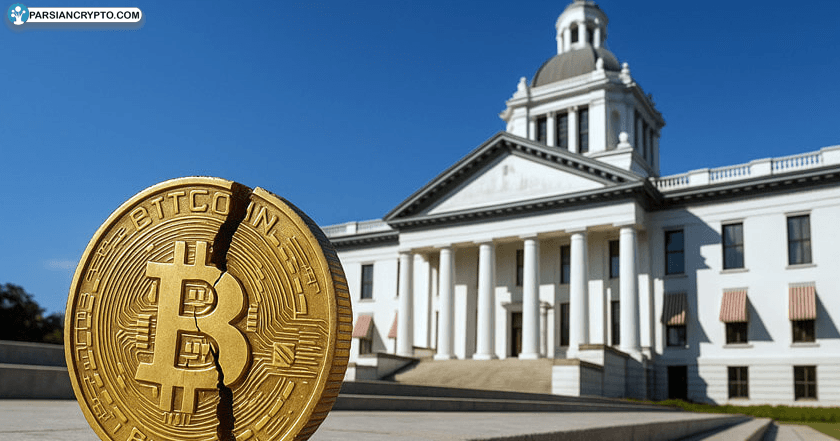 عقب‌نشینی فلوریدا از ذخیره بیت کوین—توقف قوانین در بحبوحه‌ی نوسانات سراسری! عکس