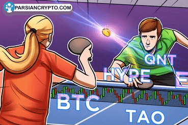 بیت کوین گرفتار درجا؛ اما اتریوم، هایپرلیکویید، بیت‌تنسور و کوانت آماده جهش! عکس