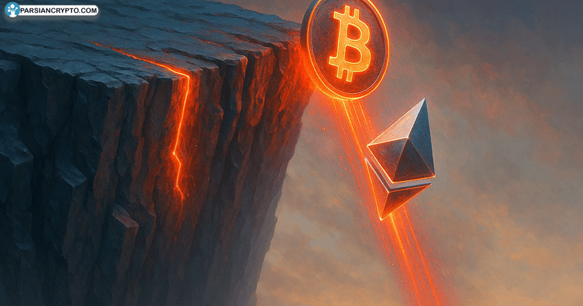 بيتكوين سقوط سنگین تجربه کرد—حذف $۶۴۲ میلیون لانگ! عکس