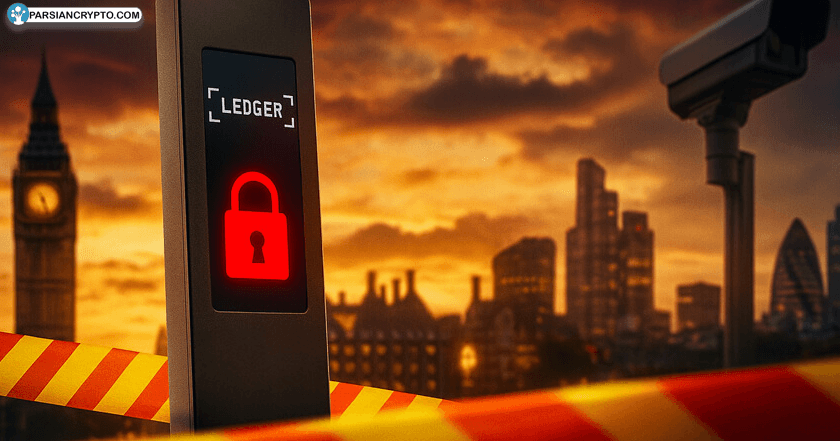 بلاک صفحه‌ های Ledger؛ سرکوب مالی بریتانیا دامن آموزش کریپتو را می‌گیرد عکس