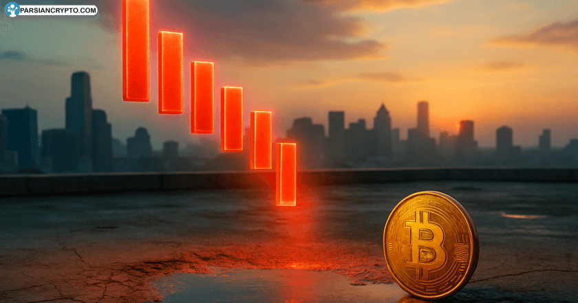 بیت کوین در مسیر نزولی: آماده سقوط به $۸۵ هزار باشید! عکس