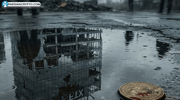 بیت کوین سقوط چشمگیر ۵ درصدی؛ زنگ خطر خروج میلیاردی سرمایه‌ها! عکس