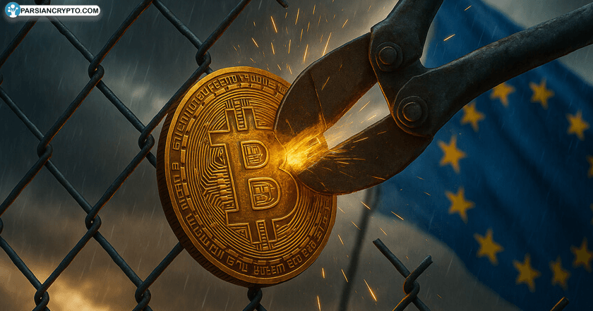 تغییر جریان بیت کوین در اروپا؛ کیف‌پول‌های در خطر! عکس