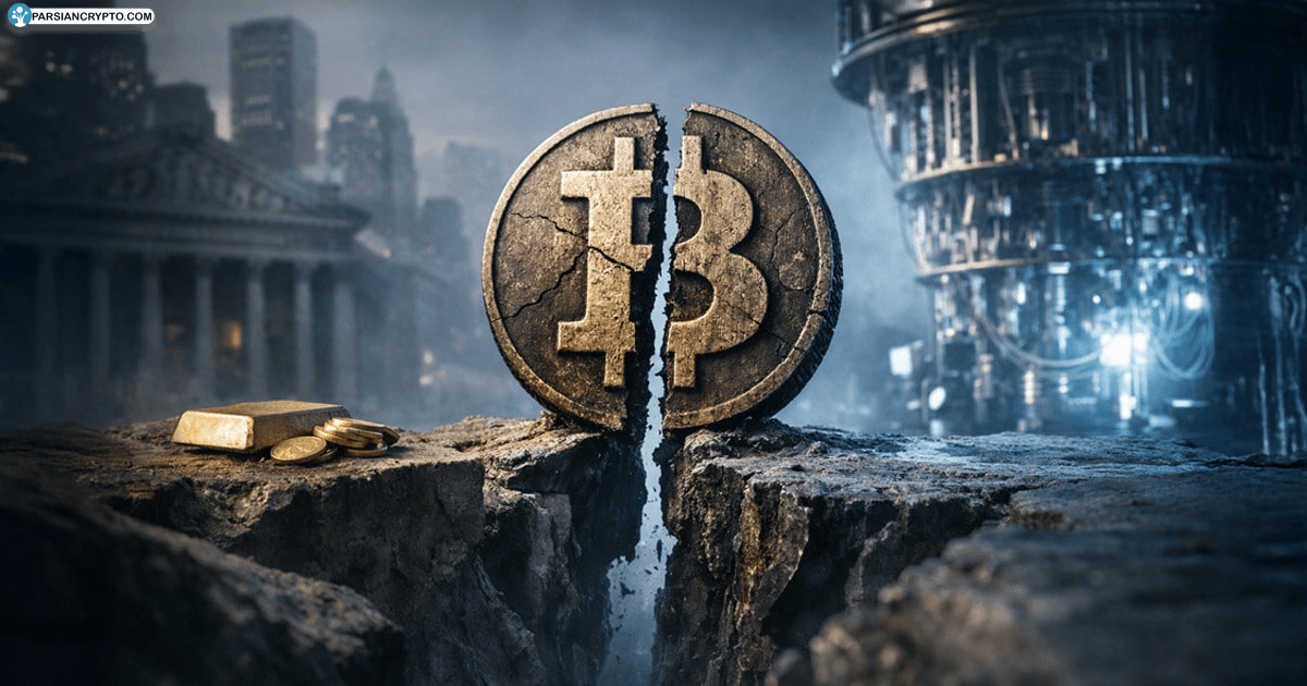 نوسانات BTC/XAU و باندهای انحراف معیار
