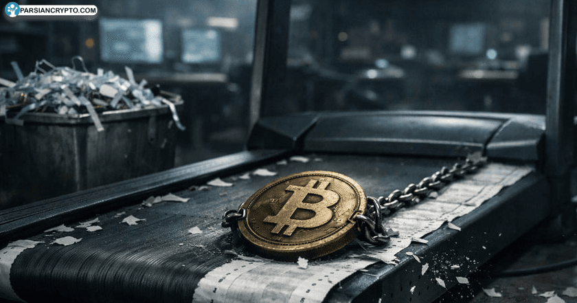 بیت کوین گرفتار چرخه‌ای؛ فروش اجباری در بازار مهیب! عکس