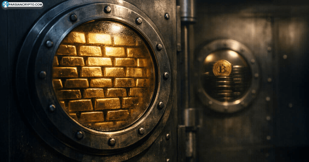 طلای در حال افزایش و تأثیر آن بر بیت کوین