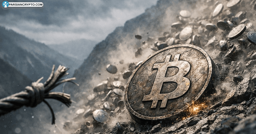 بیت کوین زیر مرز حیاتی سقوط کرد؛ XRP شدیدترین سقوط را تجربه کرد! عکس
