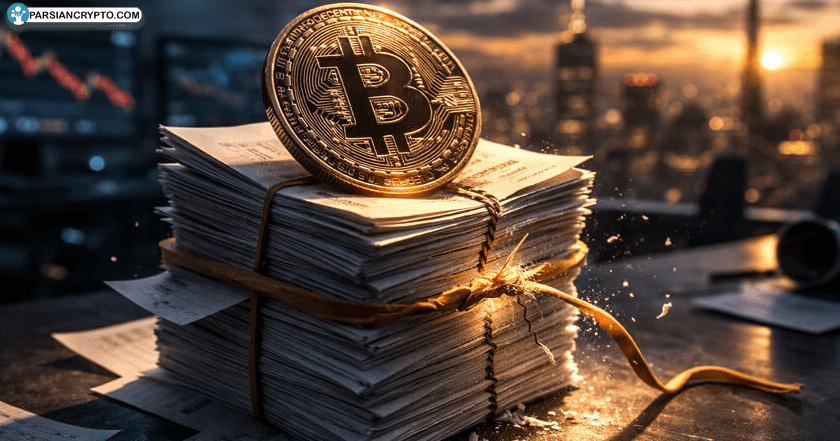 صعود بیت کوین در حباب بدهی؛ آیا سقوط قریب‌الوقوع است؟ عکس