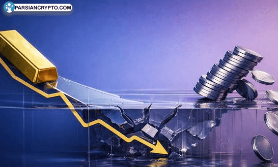 آیا سقوط شدید طلا و نقره نشانه آغاز روند نزولی جدید است؟ عکس