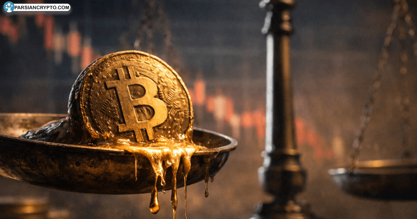کاهش قیمت بیت کوین با افزایش تورم؛ تاثیر شگرف بر پیش‌بینی‌ها تا اسفند! عکس