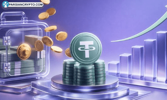 تسلط بی‌رقیب تتر با رکورد ارزش بازار ۱۸۷ میلیارد دلاری! عکس