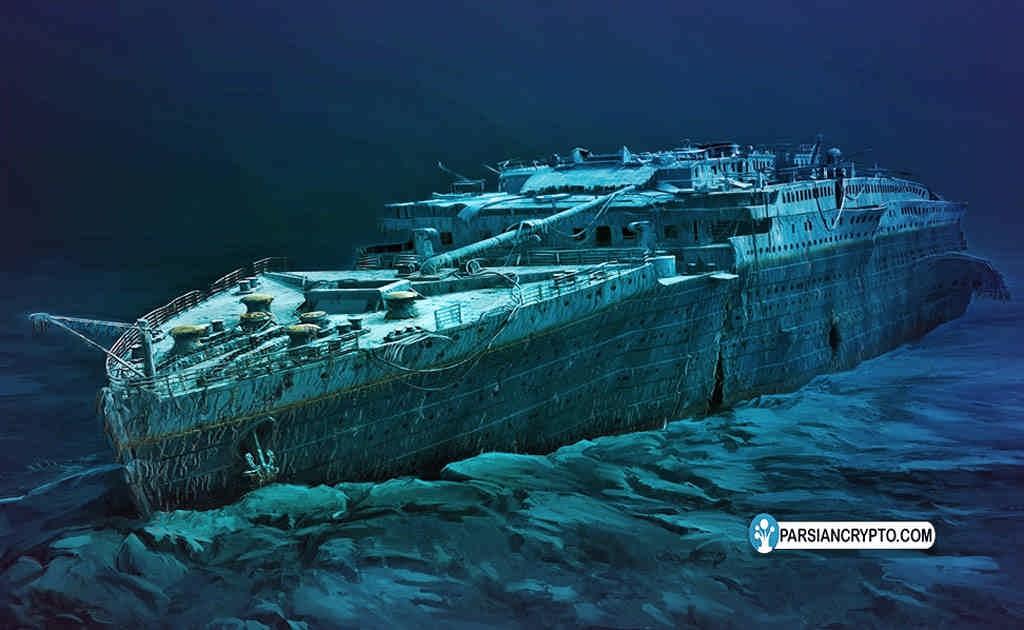 قمار کاربران کریپتو روی سرنوشت سرنشینان زیردریایی گمشده در نزدیکی کشتی تایتانیک عکس