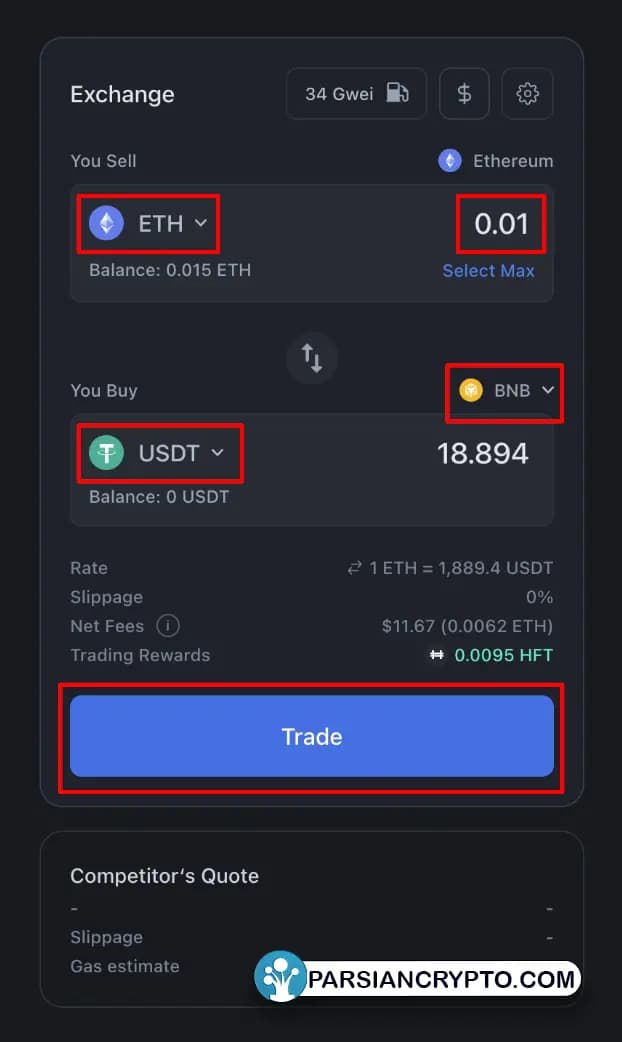 مشارکت در ایردراپ LayerZero