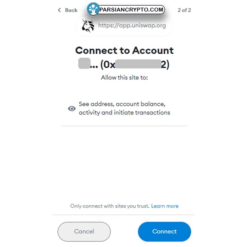 آموزش تصویری رپد اتریوم در صرافی Uniswap
