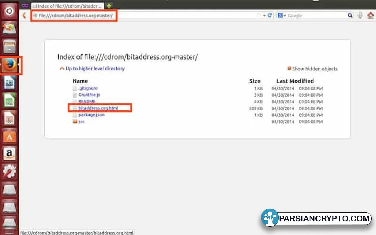 باز کردن BitAddress و پرینت کیف پول کاغذی