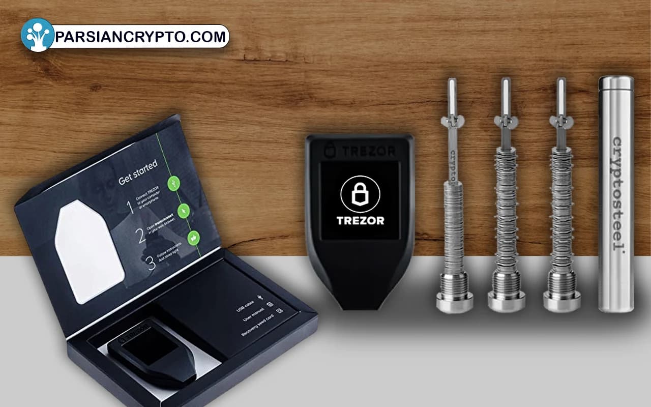 انواع مدل های Trezor wallet