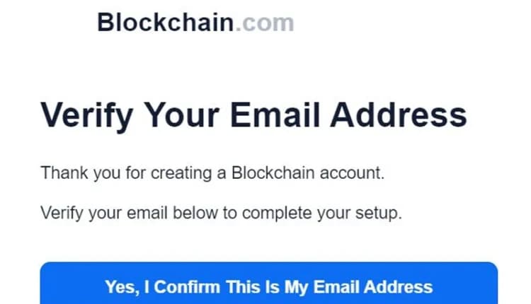 ساخت کیف پول بیت کوین بلاکچین دات کام (Blockchain.com)3