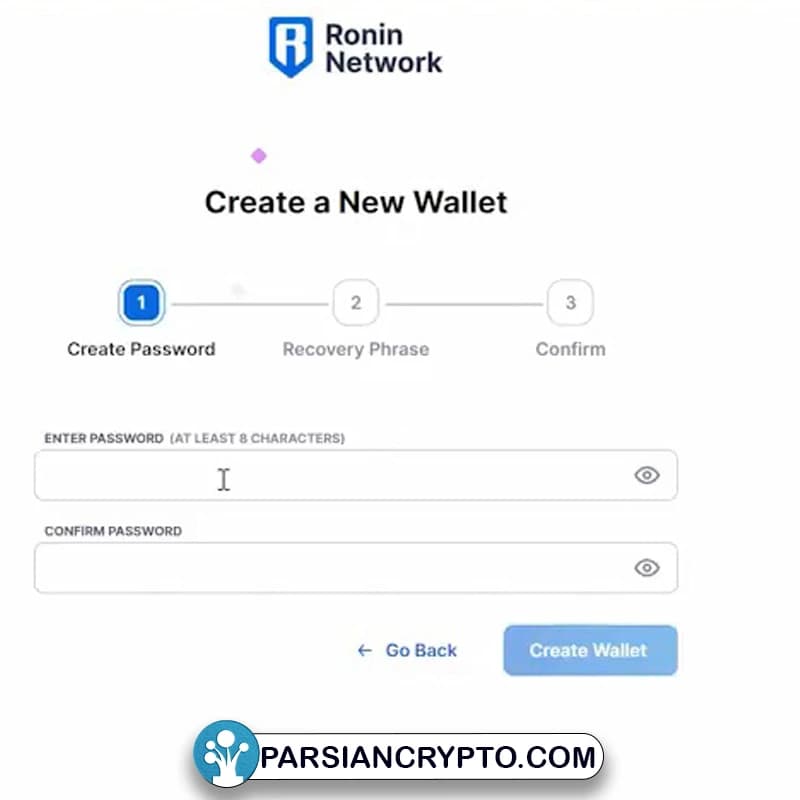 راهاندازی کیف پول رونین