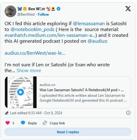 (Ben West/X