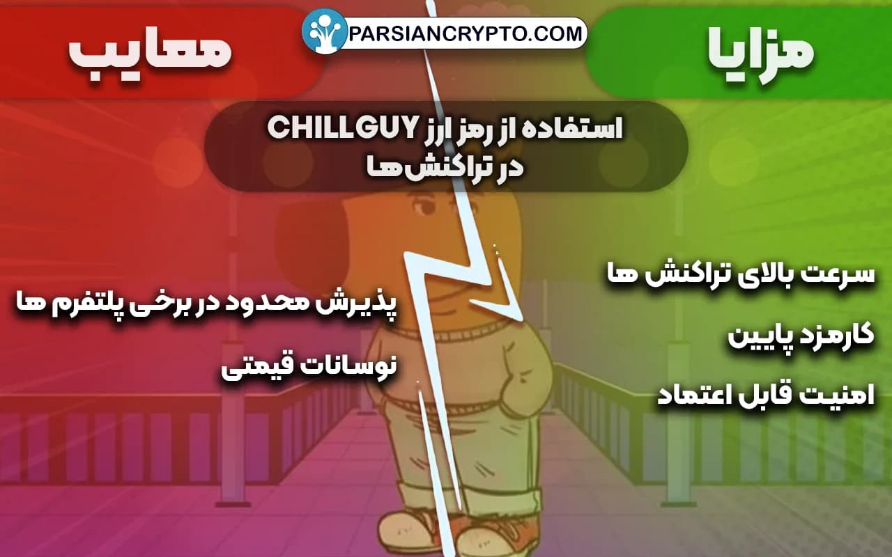 مزایا و معایب استفاده از رمز ارز CHILLGUY در تراکنشها