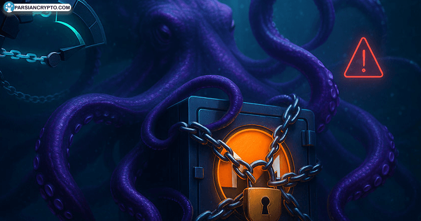 مونرو تحت حمله: توقف سپردهگذاری کراکن و سقوط قیمت تا ۱۴٪! عکس