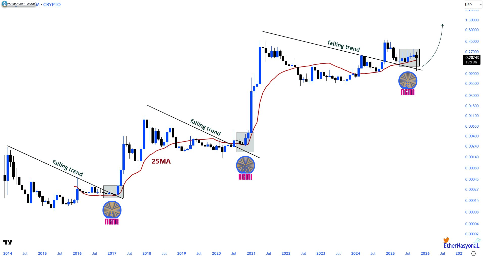 تحلیل یکماهه DOGE توسط EtherNasyonal